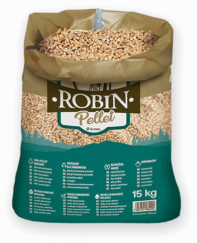worek pelletu opałowego Robin do kupienia w Sannikach lub sklepie internetowym